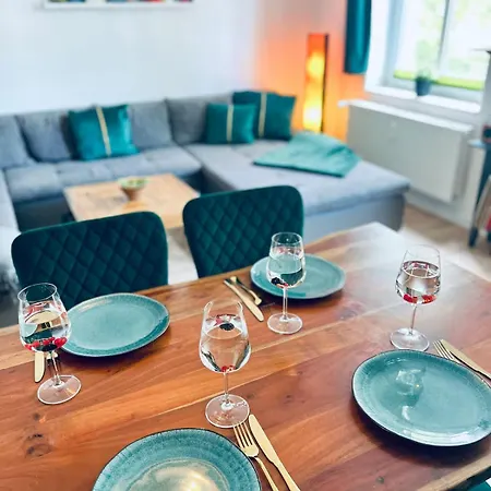 Lejlighed Casa Cozy - 3-zi-whg - Nahe Uniklinik & Zentrum - Kueche, Smarttv, Homeoffice Magdeburg