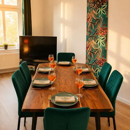 Casa Cozy - 3-zi-whg - Nahe Uniklinik & Zentrum - Kueche, Smarttv, Homeoffice Apartment Magdeburg