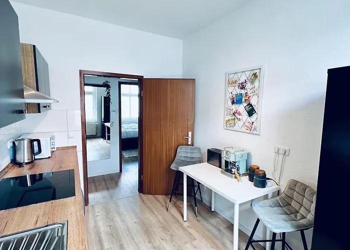 Casa Cozy - 3-zi-whg - Nahe Uniklinik & Zentrum - Kueche, Smarttv, Homeoffice Magdeburg