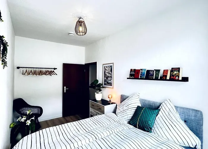 Casa Cozy - 3-Zi-Whg - Nahe Uniklinik & Zentrum - Kueche, Smarttv, Homeoffice アパート *